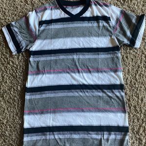 Men V neck T-shirt